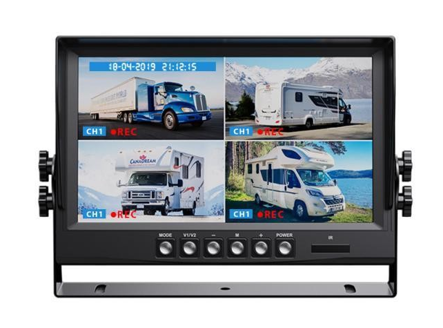 (Work with A9 only) Reversing Wired System with 9-Inch 1080P HD Display