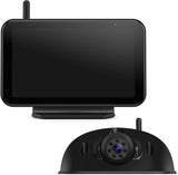 eRapta Wireless RV Backup Camera System, 1080P 5'' Monitor with 1 Rear Camera, IR Night Vision, Recording, Wide Angle View, IP69K Waterproof, Compatible with Furrion Pre-Wired RV Truck Trailer AY5