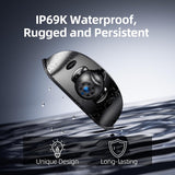 eRapta Wireless RV Backup Camera System, 1080P 5'' Monitor with 1 Rear Camera, IR Night Vision, Recording, Wide Angle View, IP69K Waterproof, Compatible with Furrion Pre-Wired RV Truck Trailer AY5