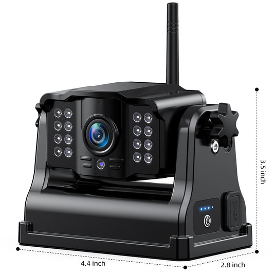 [Works with ACT702 ACT1002 ACT104 Only] eRapta Magnetic Wireless Backup Camera 1080P, Night Vision