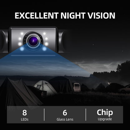 Cámara de visión trasera para matrícula con pantalla de 4.3 pulgadas para camioneta SUV