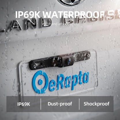 Cámara de visión trasera para matrícula con pantalla de 4.3 pulgadas para camioneta SUV