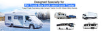 Backup Camera System with 9’’ Large Monitor and DVR for RV semi Box Truck Trailer Rear