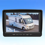 Backup Camera System with 9’’ Large Monitor and DVR for RV semi Box Truck Trailer Rear