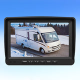 Backup Camera System with 9’’ Large Monitor and DVR for RV semi Box Truck Trailer Rear
