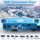 HD 1080P 10" Wireless Backup Camera System with Four cameras