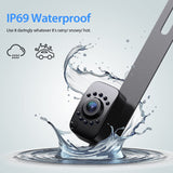 eRapta AY7 Backup Camera for Truck, 7''1080P Front & Rear View Monitor kit, IP69 Waterproof, Night Vision, DIY Grid Lines for RVs, Trucks, Bus, Semi-Trailers, Pickup