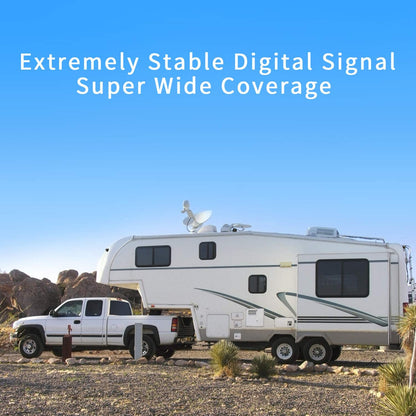 Cámara de visión trasera doble inalámbrica digital eRapta