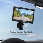 eRapta AY7 Backup Camera for Truck, 7''1080P Front & Rear View Monitor kit, IP69 Waterproof, Night Vision, DIY Grid Lines for RVs, Trucks, Bus, Semi-Trailers, Pickup