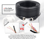 4-pin Cable for Wired Backup Camera System (34ft)
