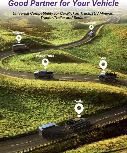 Cámara de visión trasera para matrícula HD 720P con función de marcha atrás