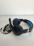 Nuoenx Over-Ear Headphones, Lightweight Portable Fold-Flat Stereo Bass Headphones with Telescopic Arms - Black