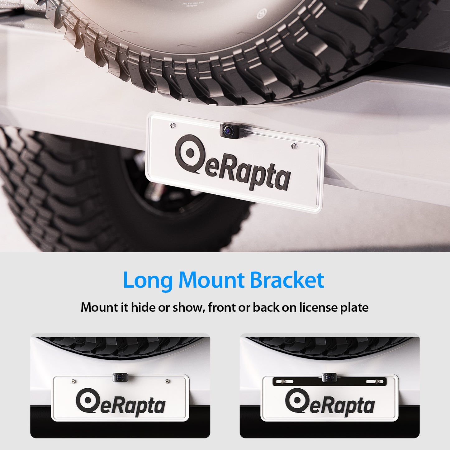 Car Backup Camera Auto Lighting with Night Vision and Waterproof