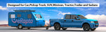 License plate backup camera with 4.3 inch display for pickup truck SUV rear view camera