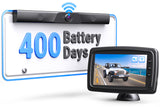 Upgraded Battery Wireless Backup Camera System Kit